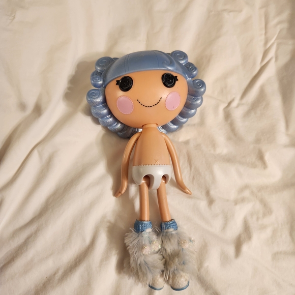 lalaloopsy Other - Charming Doll with Blue Hair and Fluffy Boots